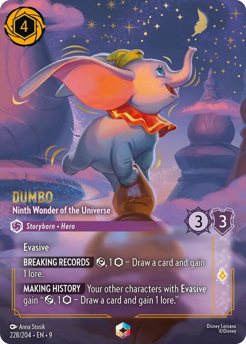 Dumbo - Ninth Wonder of the Universe Card Front