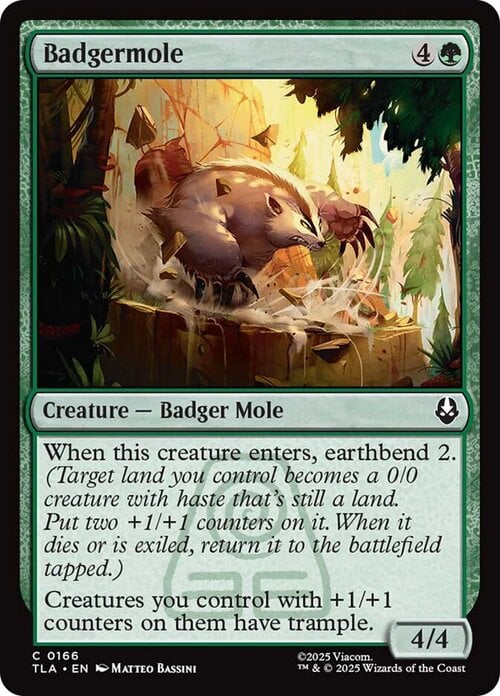 Badgermole Card Front