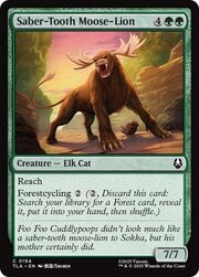 Saber-Tooth Moose-Lion 194