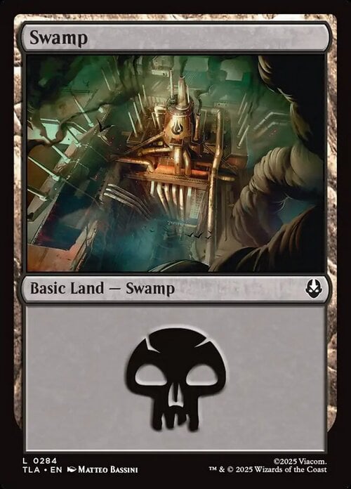 Swamp Card Front