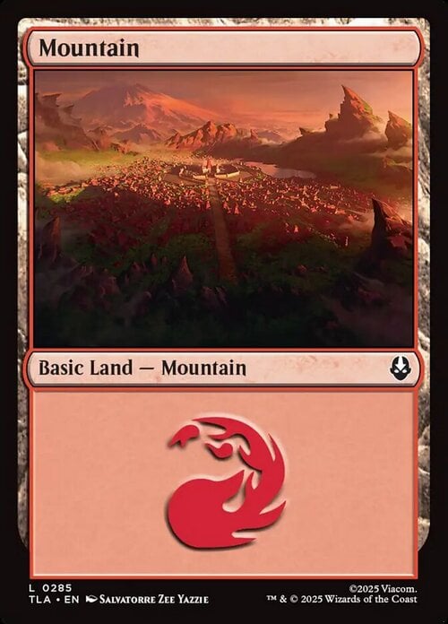 Mountain Card Front