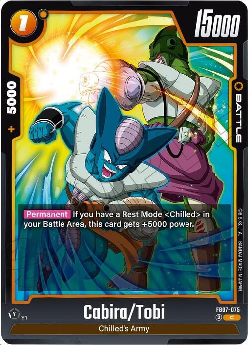 Cabira/Tobi Card Front