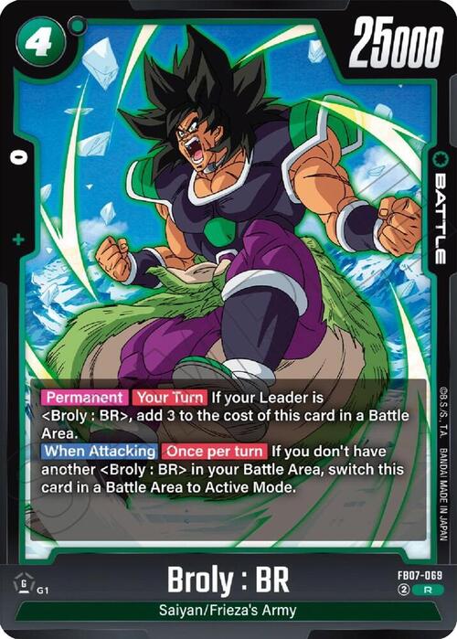 Broly : BR Card Front