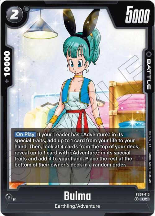 Bulma Card Front