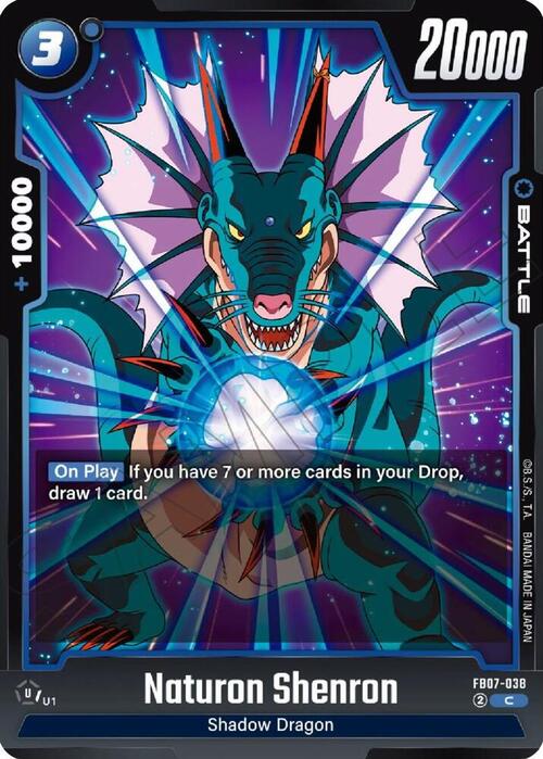 Naturon Shenron Card Front