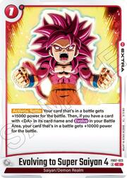 Evolving to Super Saiyan 4 FB07-023