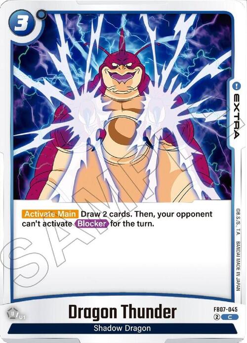 Dragon Thunder Card Front