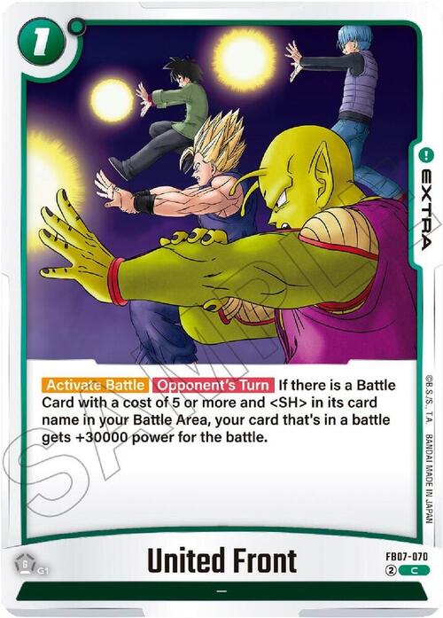 United Front Card Front