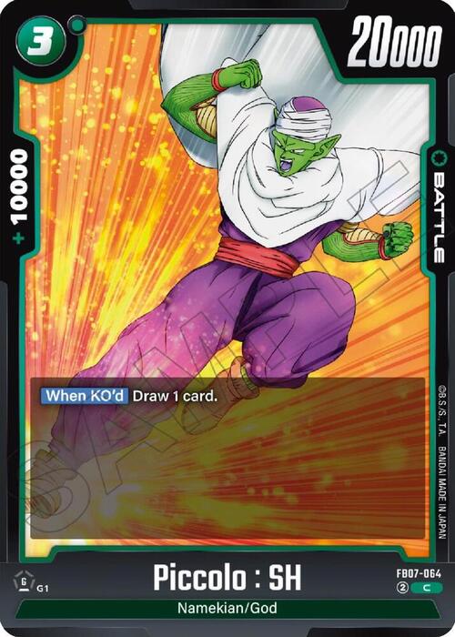 Piccolo : SH Card Front