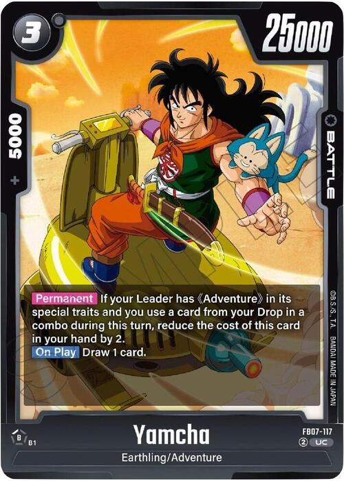 Yamcha Card Front