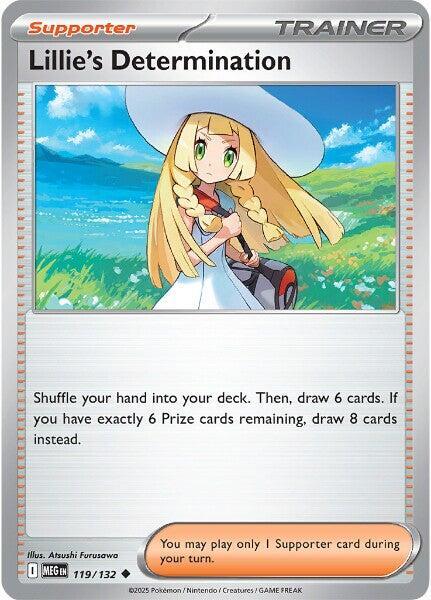 Lillie's Determination Card Front