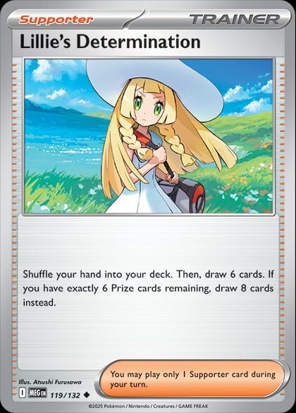 Lillie's Determination Card Front