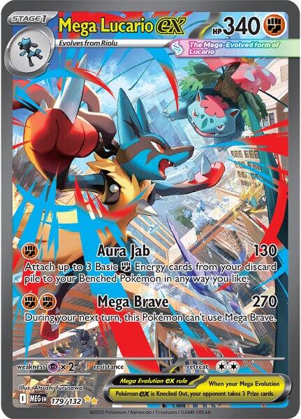 Mega Lucario ex Mega Evolution | Pokémon | CardTrader