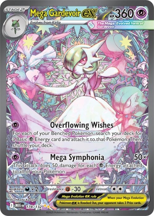 Mega Gardevoir ex Card Front