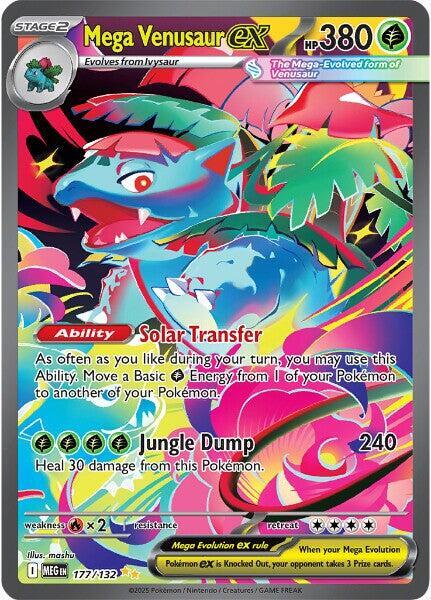 Mega Venusaur ex Card Front