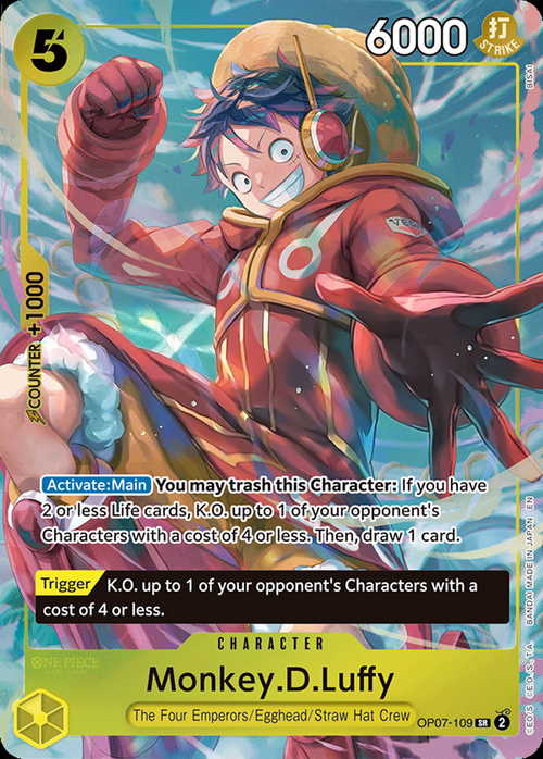 Monkey.D.Luffy Card Front