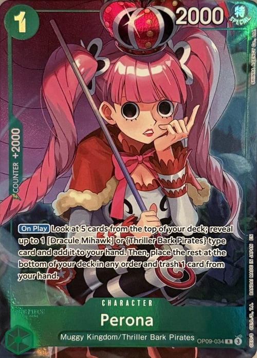 Perona Card Front