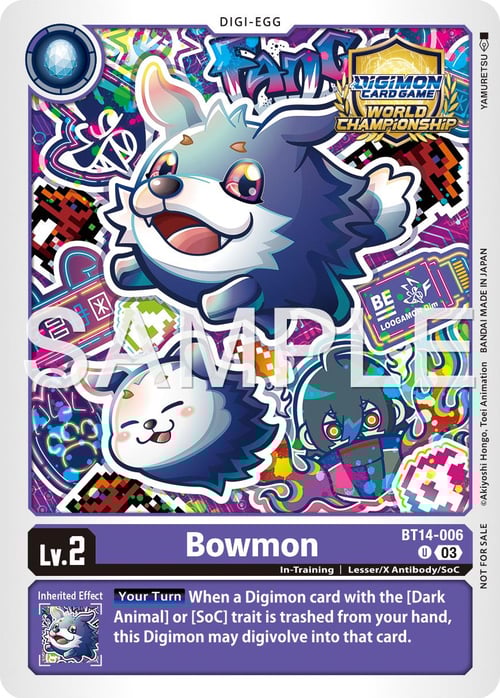 Bowmon Card Front