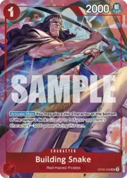 Building Snake · Premium Card Collection - Best Selection Vol. 4 - OP09-008