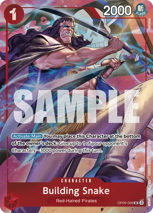 Building Snake Card Front