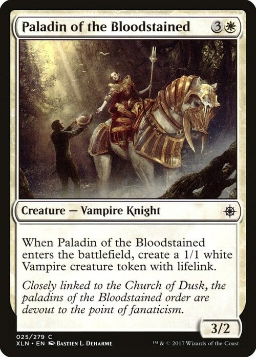 Paladin of the Bloodstained Card Front