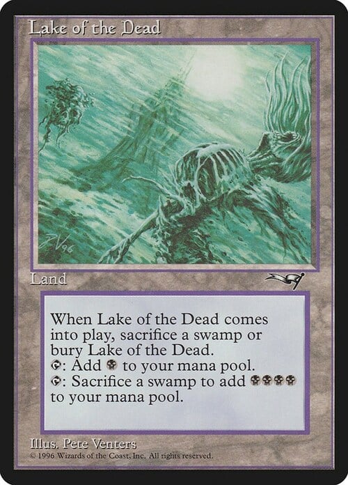 Lago dei Morti Card Front