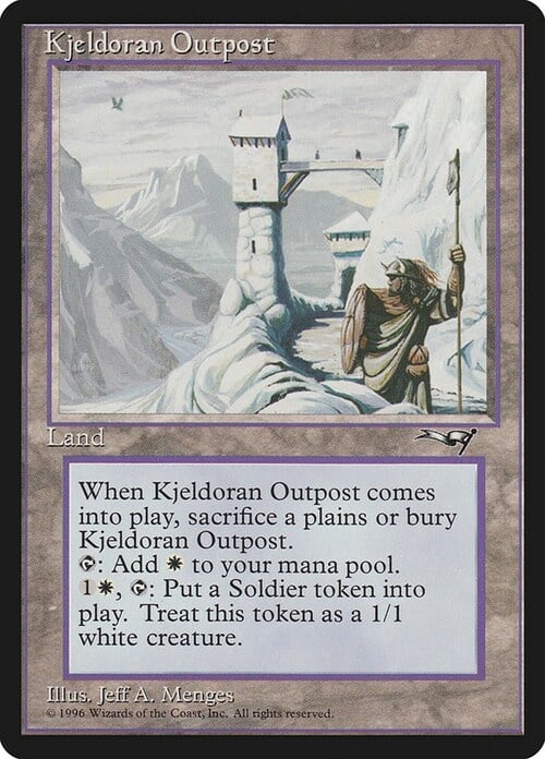 Kjeldoran Outpost Card Front