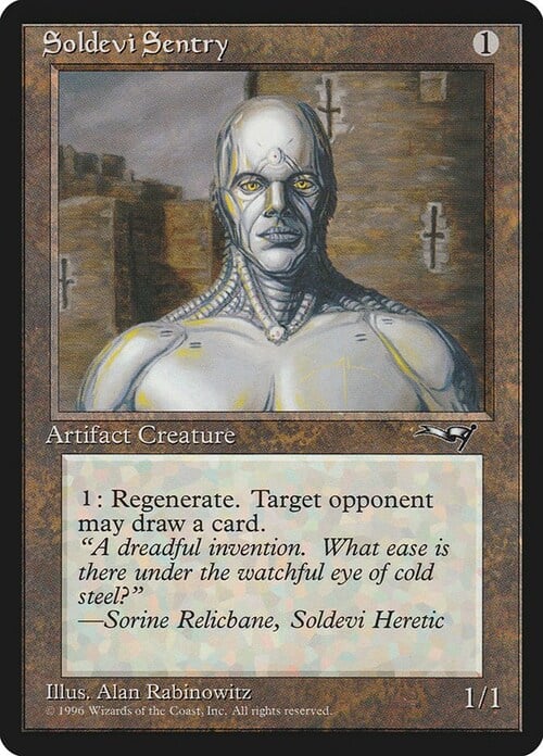 Soldevi Sentry Card Front