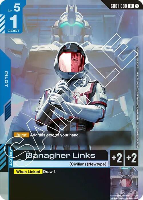 Banagher Links Card Front