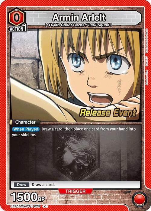 Armin Arlelt Card Front