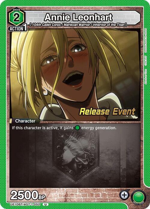 Annie Leonhart Card Front