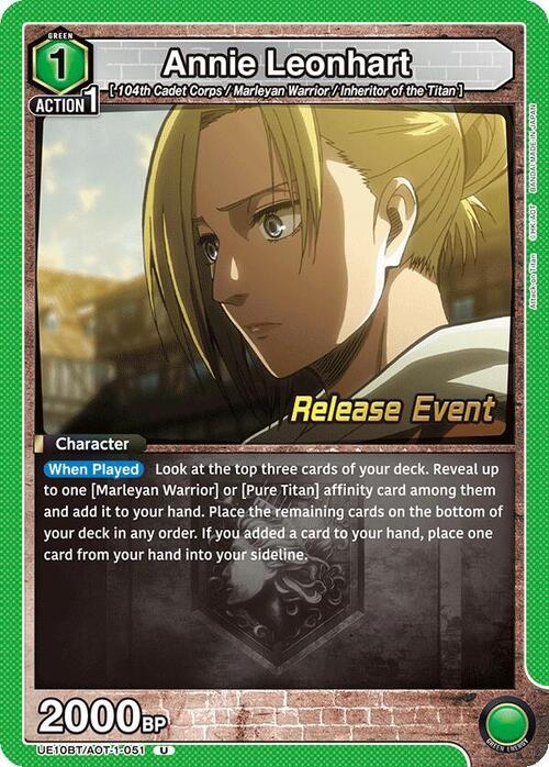 Annie Leonhart Card Front