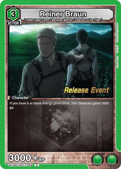 Reiner Braun Card Front