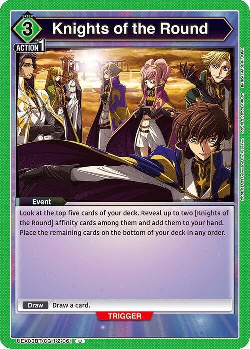 Knights of the Round Card Front