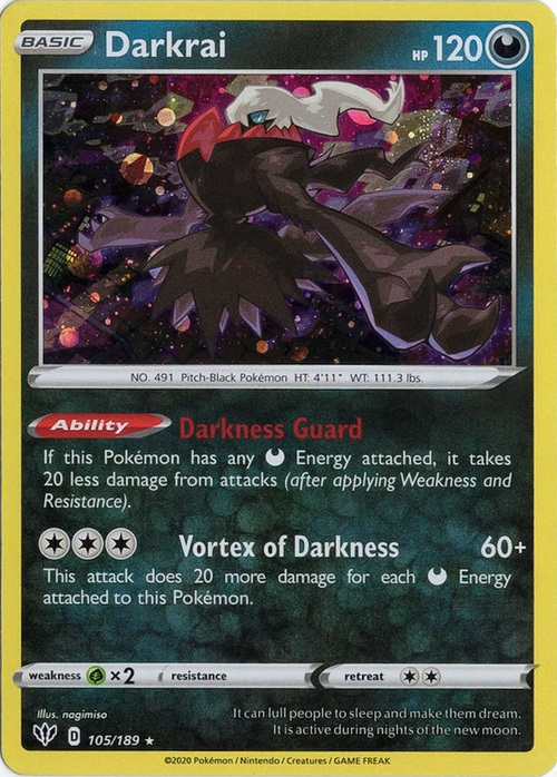Darkrai Card Front