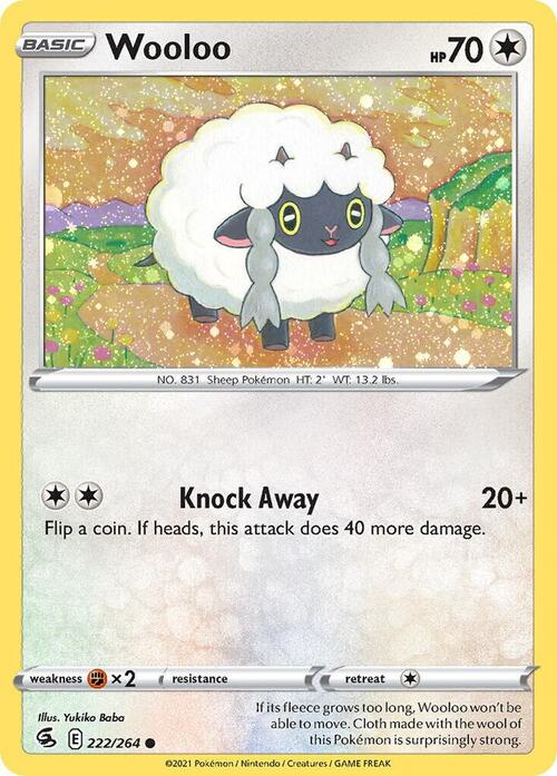 Wooloo Card Front