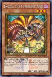 Exodia the Forbidden One · Secret Rare | Emblazoned 000sec