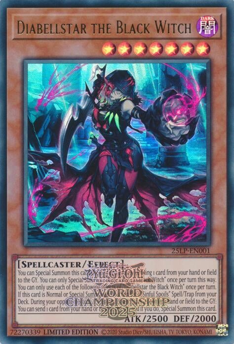 Diabellstar the Black Witch Card Front