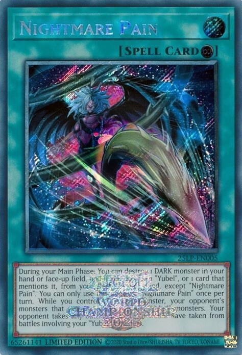 Nightmare Pain Card Front