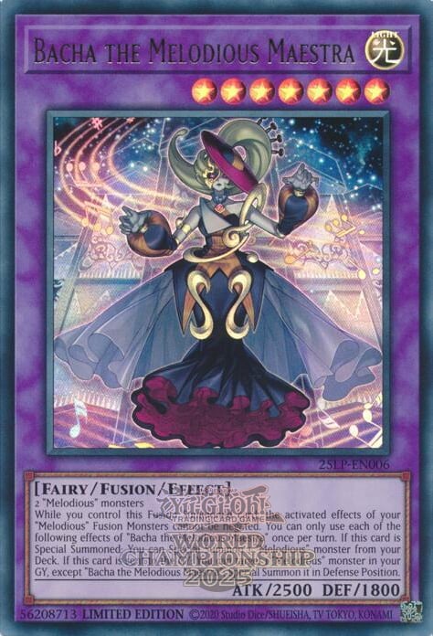 Bacha the Melodious Maestra Card Front