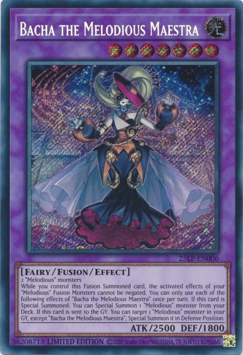 Bacha the Melodious Maestra Card Front