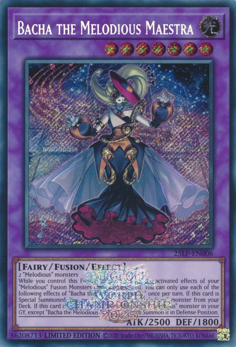 Bacha the Melodious Maestra Card Front