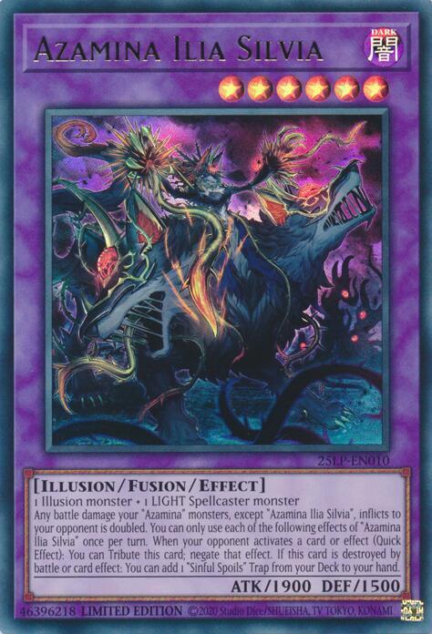 Azamina Ilia Silvia Card Front