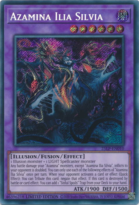 Azamina Ilia Silvia Card Front