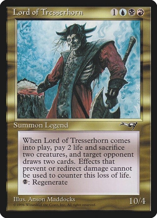 Signore di Tresserhorn Card Front