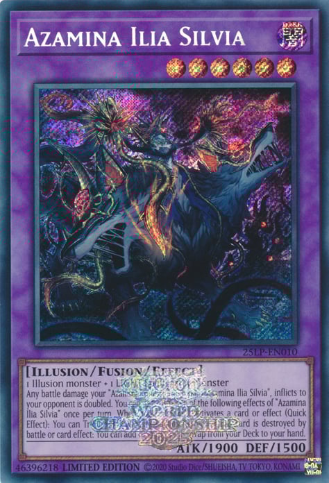 Azamina Ilia Silvia Card Front