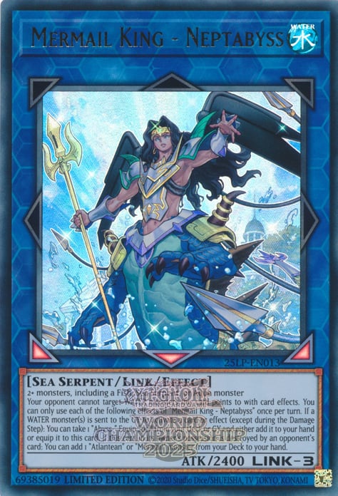 Mermail King - Neptabyss Card Front