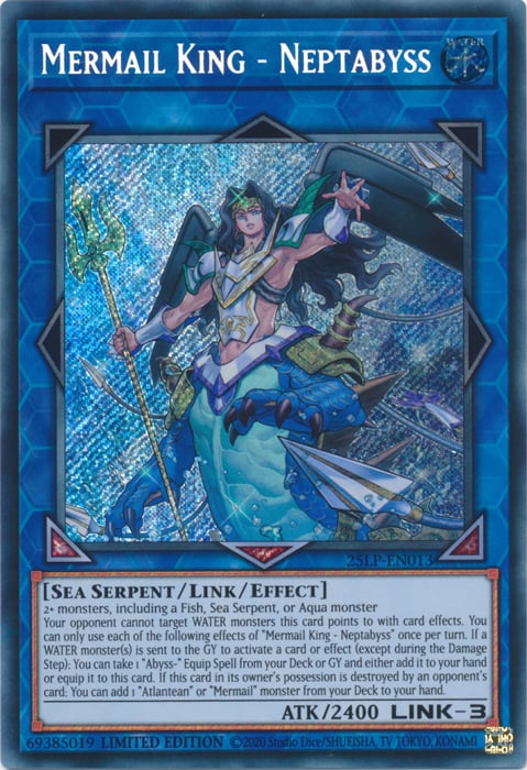 Mermail King - Neptabyss Card Front