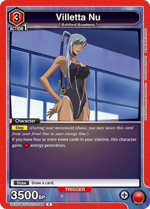 Villetta Nu Card Front