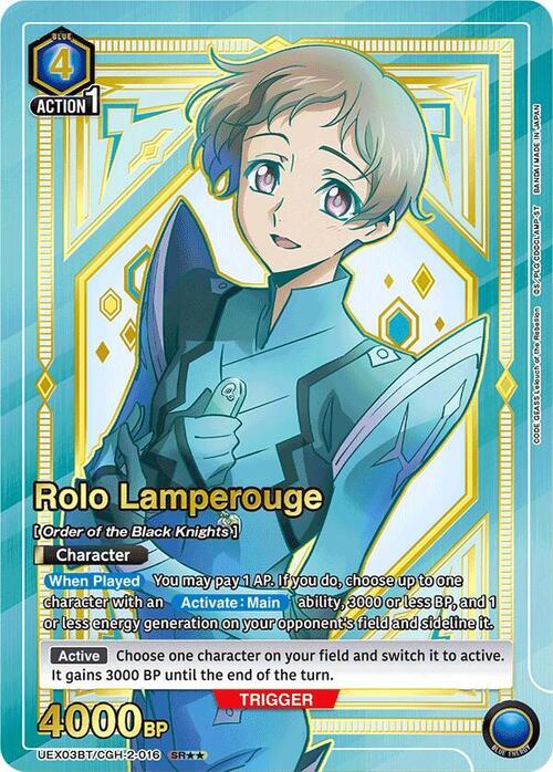 Rolo Lamperouge Card Front
